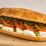 Fresco — Fiordilatte, tomato, basil pesto and oregano